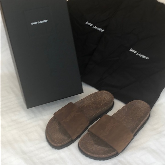 Saint Laurent Shoes - YSL slip on sandals